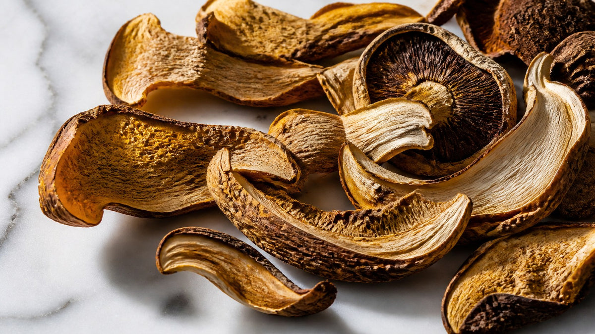 Why Dried Mushrooms Taste Stronger Than Fresh (It's Science, Not Marketing)
