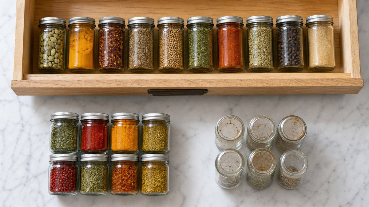 The Spice Drawer Audit: What to Toss, What to Keep, What to Upgrade