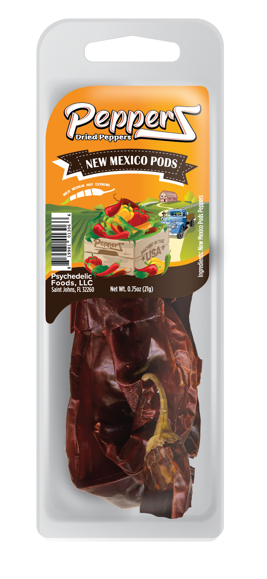 PepperZ — New Mexico Pods — packshot