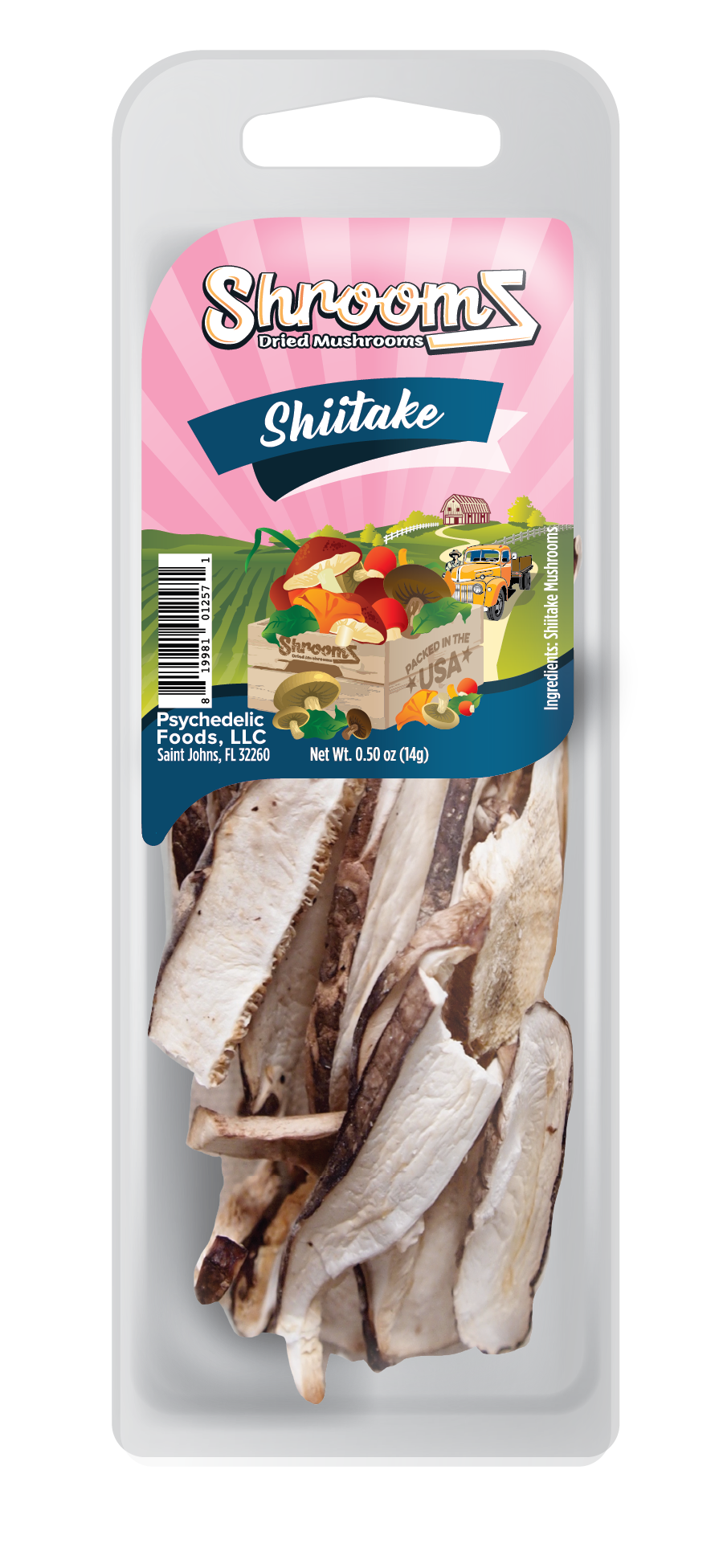 ShroomZ — Shiitake — packshot